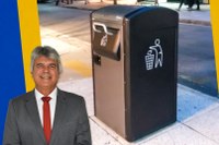 Tecnologia pode modernizar coleta com lixeiras inteligentes em Petrópolis